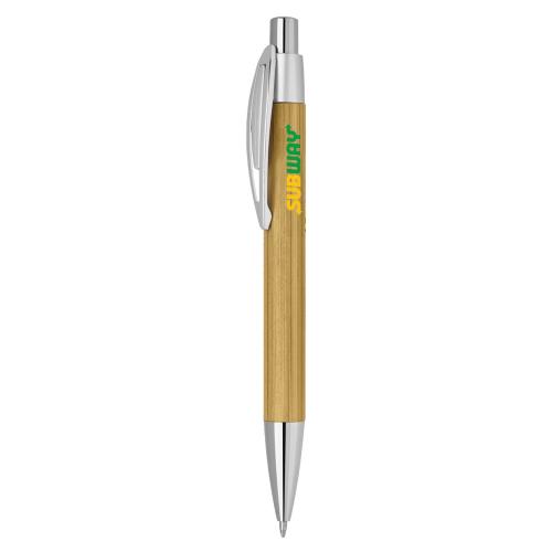 BP002-竹木环保签字笔中性笔可降解广告笔可印刷logo现货小单批量快速发货
