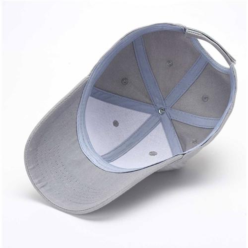 HDW004 加厚斜纹纯色全棉六片棒球帽