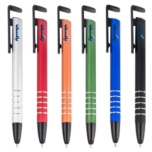 MSD003-多功能金属圆珠笔广告笔电容触控笔手机支架笔可印刷logo现货小单批...