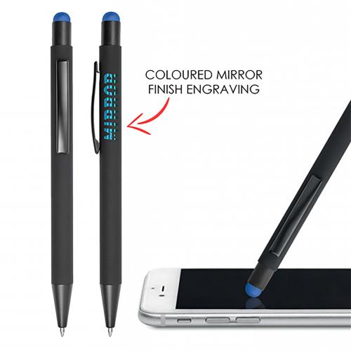 SP006-多功能金属圆珠笔广告笔电容触控笔可印刷彩色logo现货小单批量快速发...